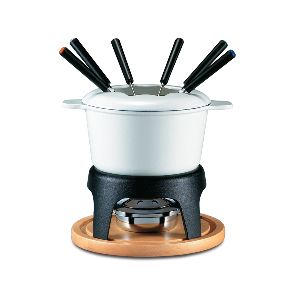 Swissmar Corporate Gift Giving Sierra 11PC Cast Iron Fondue Set